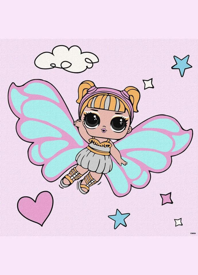 Картина по номерам L.O.L. Surprise! O.M.G. Fairies Skystarling" KHO1092, IDEYKA (349824653)