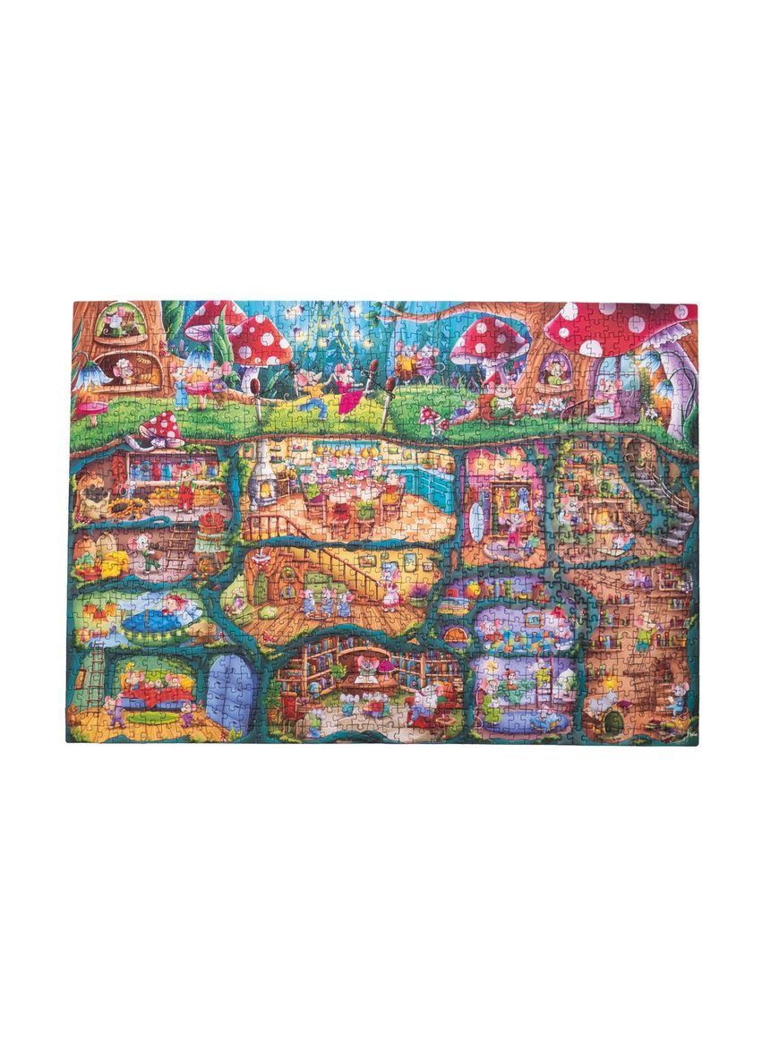 Пазли De.tail. Будиночок мишенят. 1000 деталей DT1000-15 - творча гра для сім'ї Vladi toys (366861734)