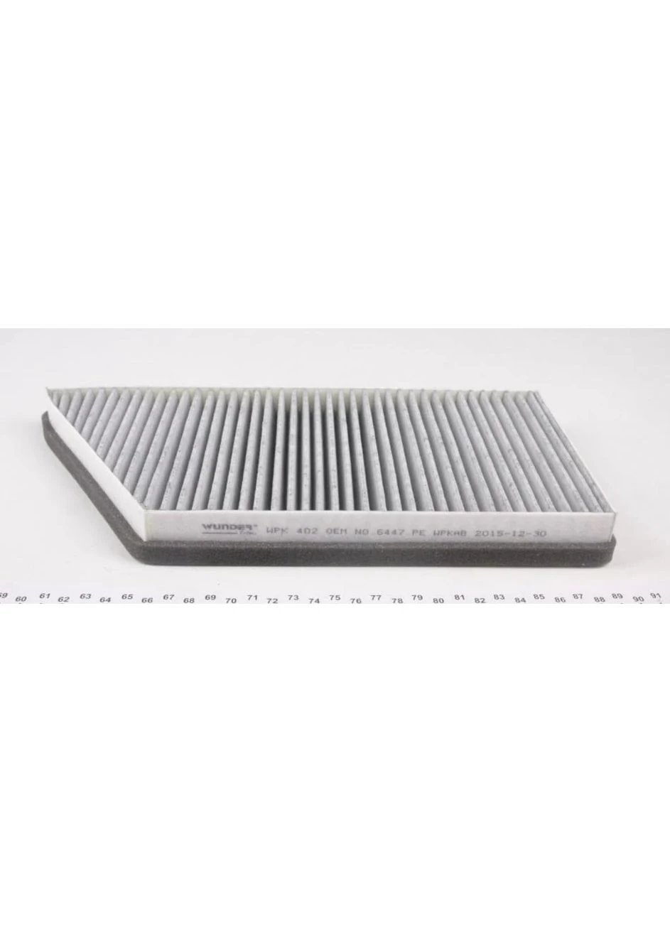 Фільтр салону Peugeot 206 -07 (вугільний) WPK 402 UA63 Wunder Filter (347159975)