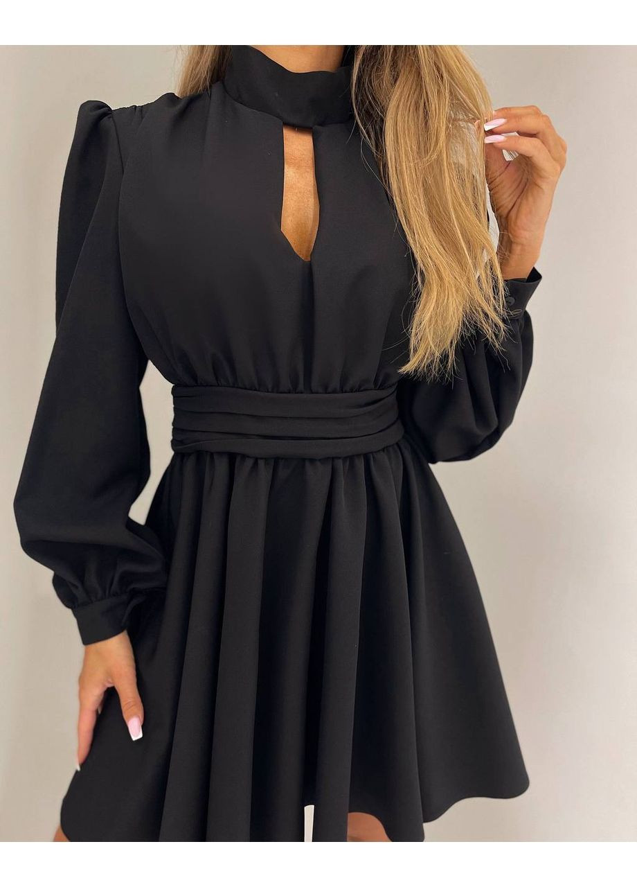 Чорна святковий, коктейльна, вечірня, кежуал жіноча сукня Asi.Store.ua