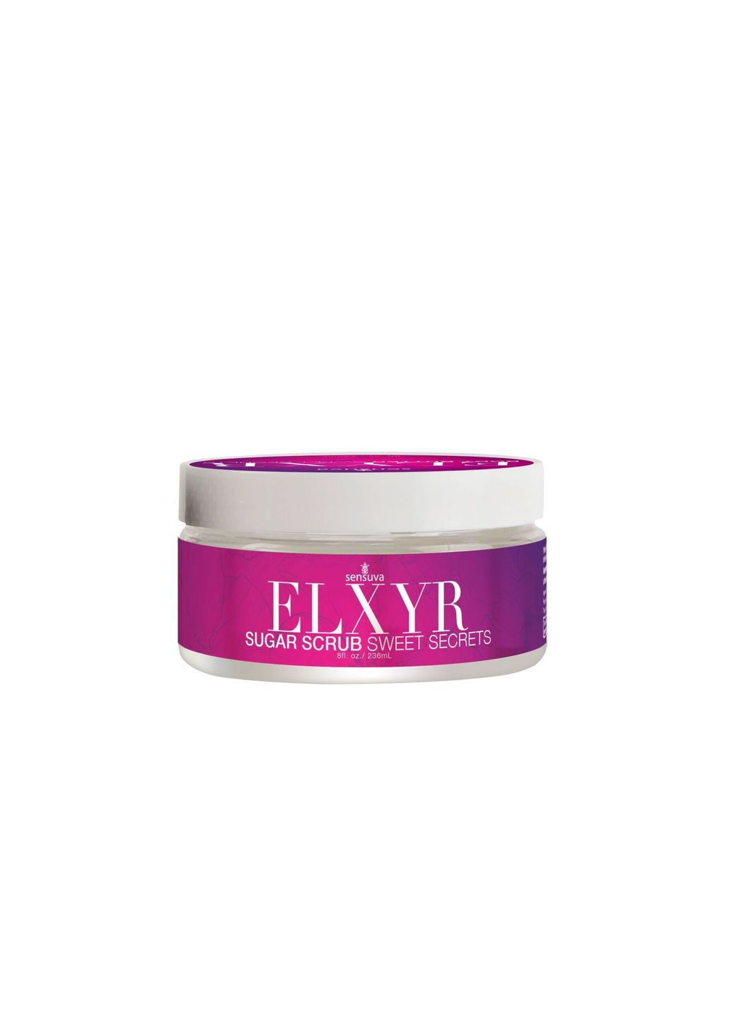 Скраб для ніг ELXYR Sugar Scrub - Sweet Secrets (236 мл) Sensuva (369780529)