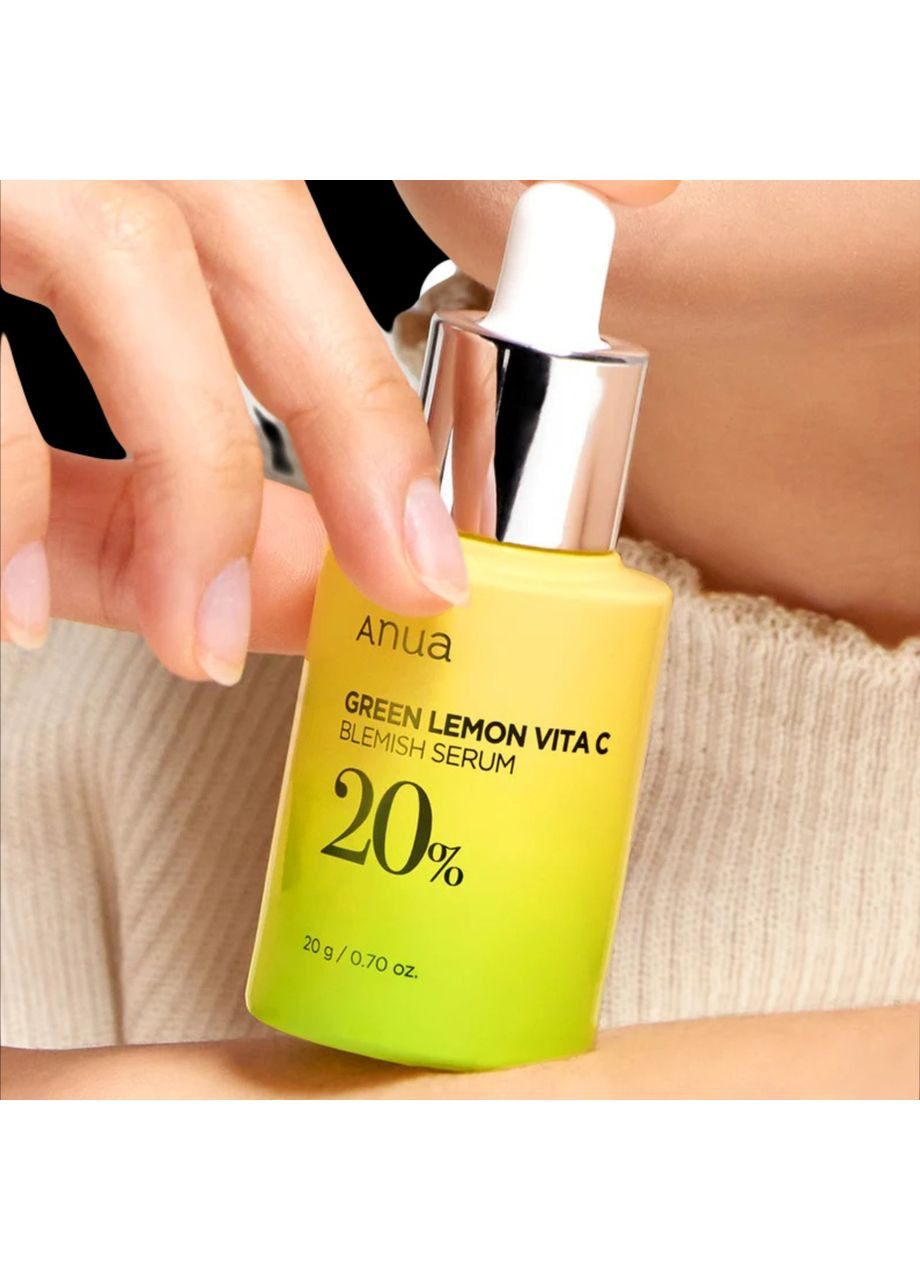 Сыворотка для лица с витамином C Green Lemon Vita C Blemish Serum, 20 мл Anua (368670624)