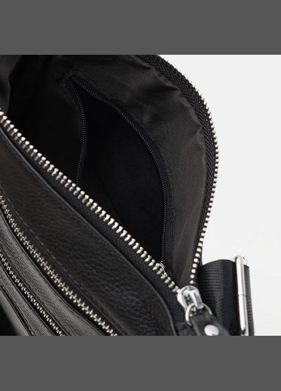 Чоловіча шкіряна сумка K1301bl-black Keizer (311552786)