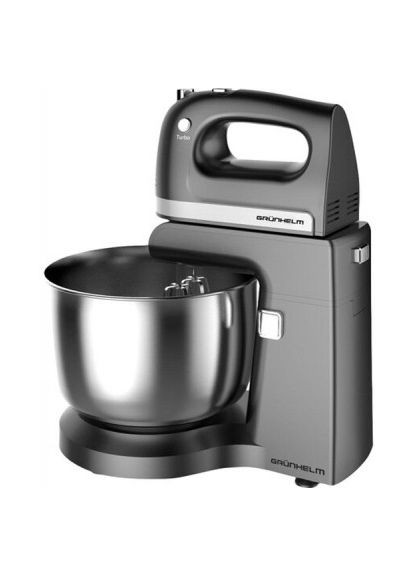 Миксер GRM662B черный стационарный с чашей 3,5л 500Вт Grunhelm (332054597)
