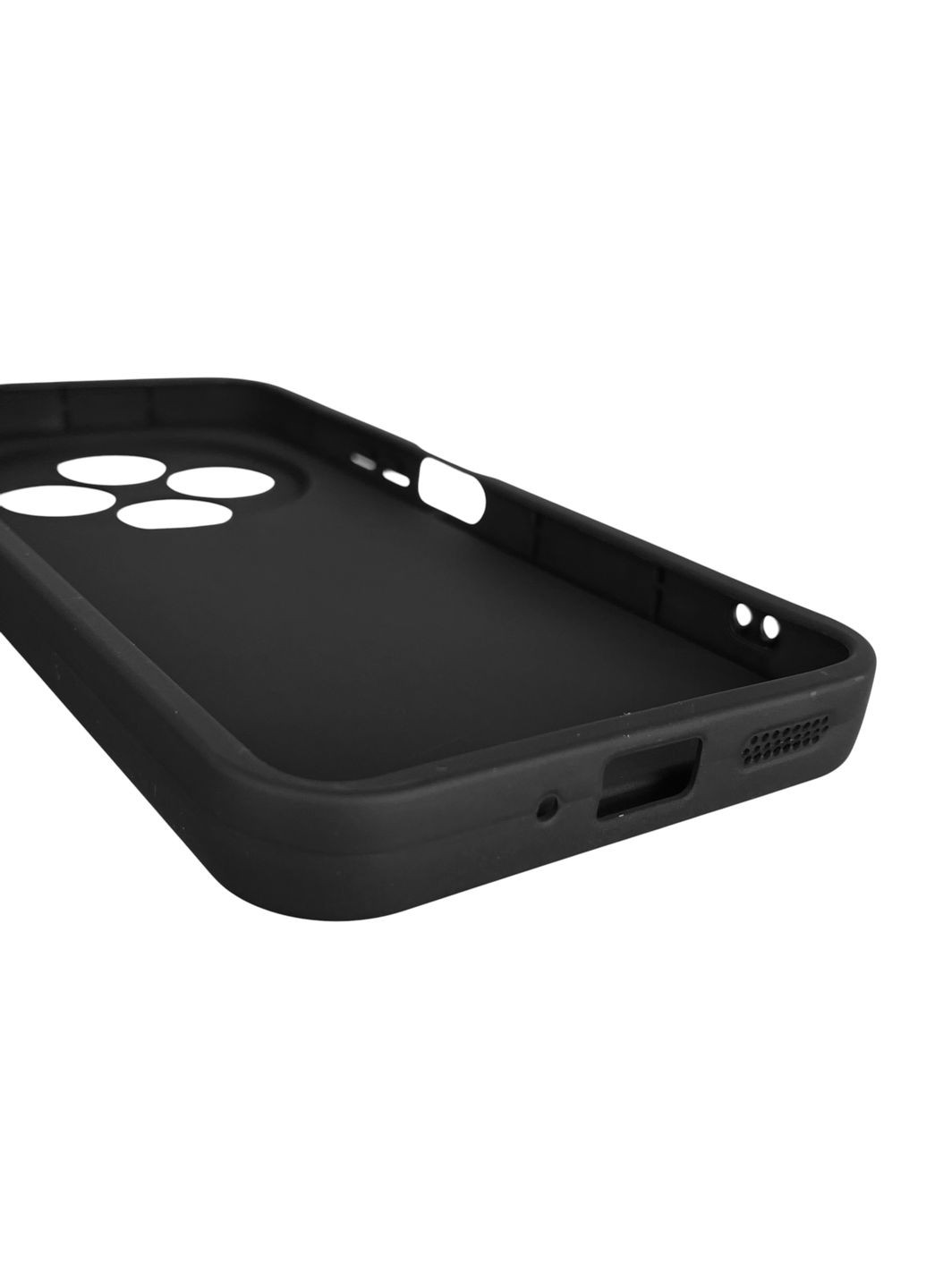 Чехол силиконовый Soft Touch с 3D принтом Майнкрафт для Poco C75 черный (Полная защита камеры) Xiaomi (373425024)