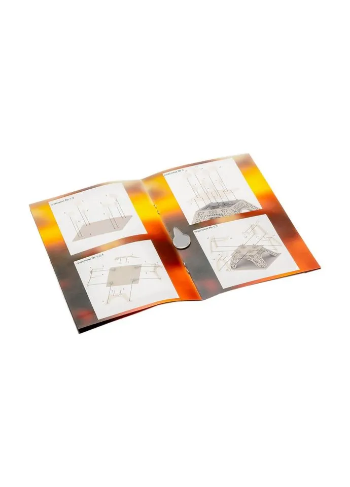 Деревянный 3D конструктор "Эйфелева башня" Puz-00925, 58 деталей PuzzleOK (389127059)