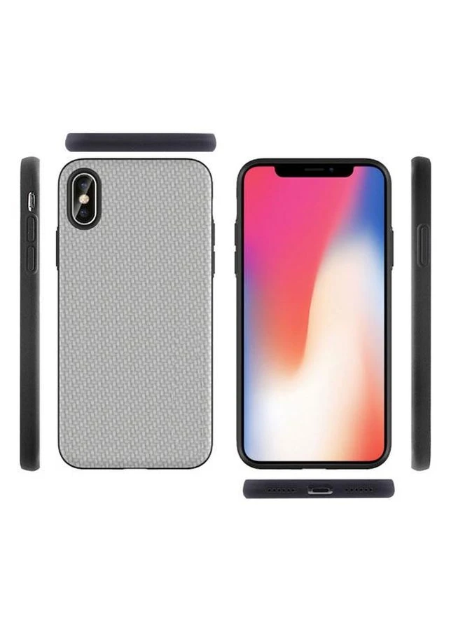 Чехол накладка Primo Case Lux для Apple iPhone X / iPhone XS - Light Grey Primolux (262296991)