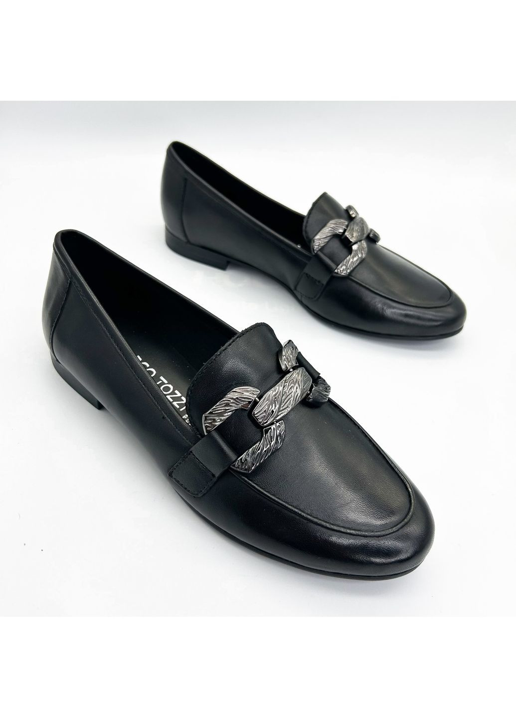 Marco Tozzi Лоферы (р) Кожа 0-1-1-2-24240-44-022 черный з, — (328835303)