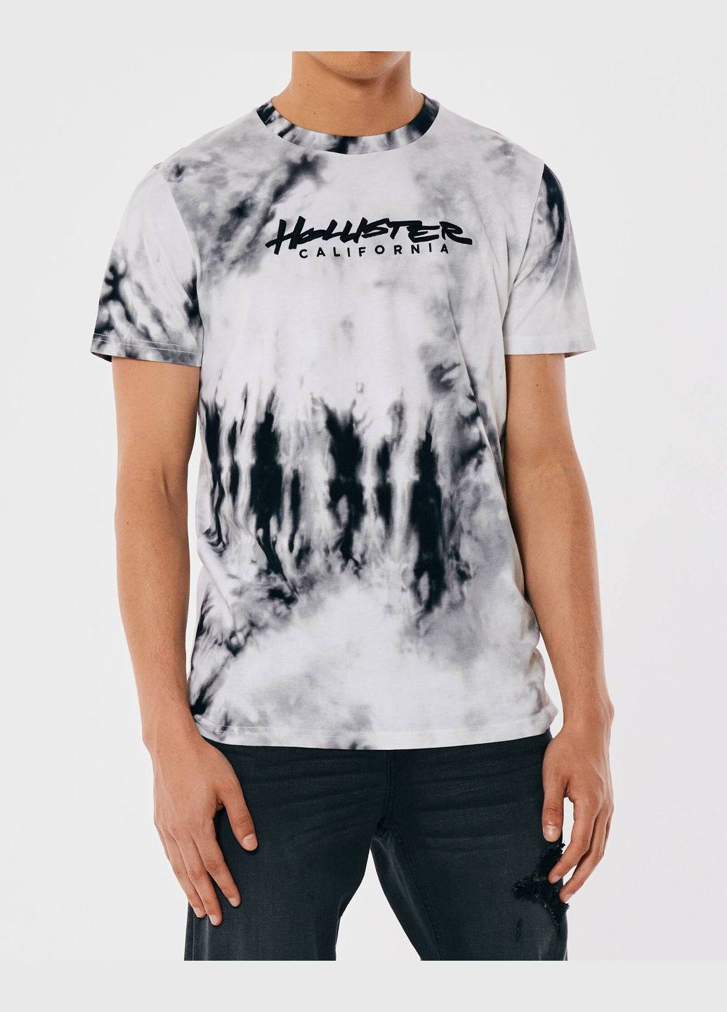 Комбинированная футболка hc9393m Hollister