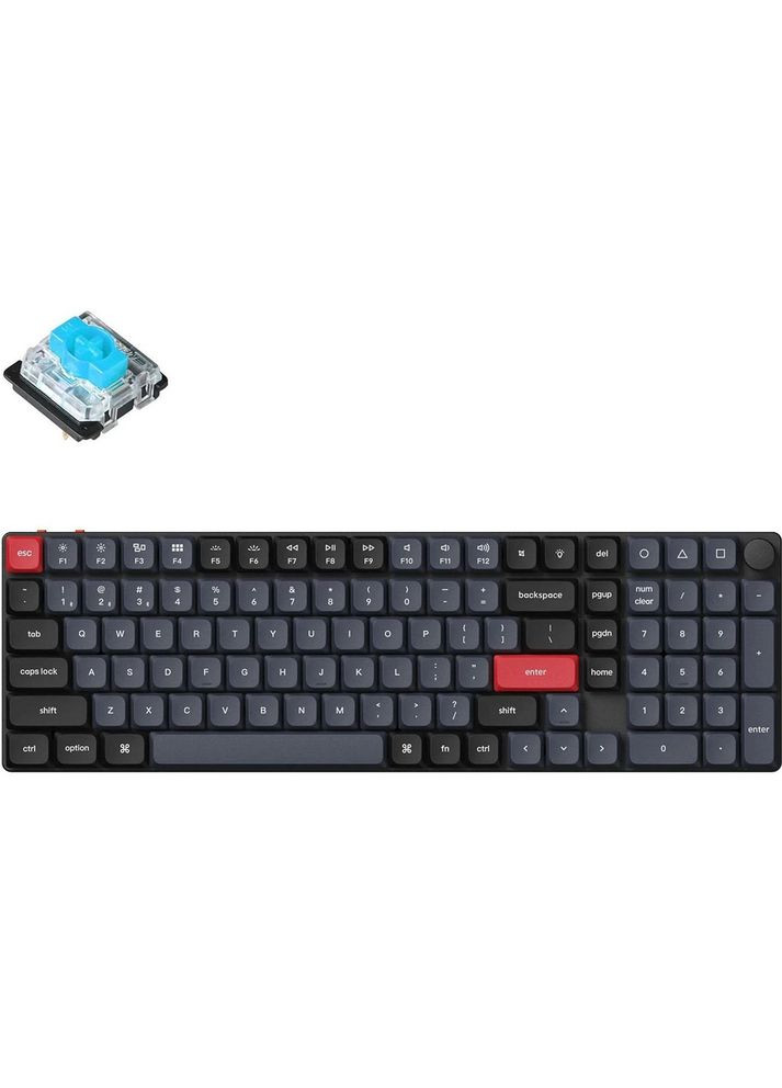 Клавіатура K17 PRO Black (K17P-H2-UA) Keychron (322935924)