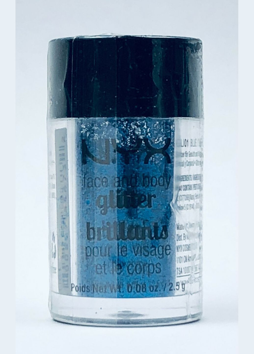 Гліттер для обличчя та тіла Face & Body Glitter (різні відтінки) Blue Sapphire blue (GLI01) NYX Professional Makeup (279364381)