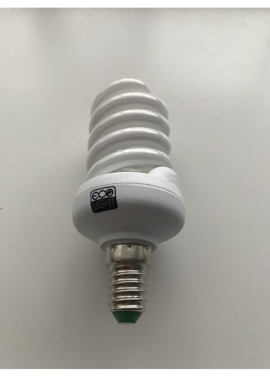 Енергозберігаюча лампа ECO LIGHT 20W 20Вт E14 4000К біле нейтральне денне світло Ecolight (369369532)