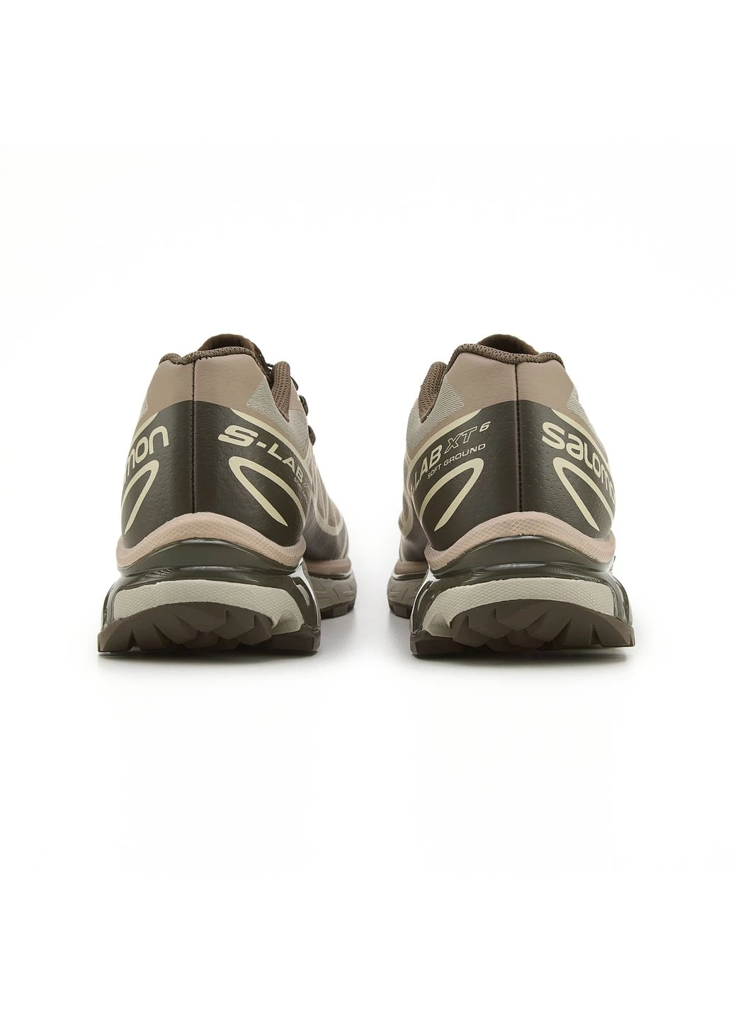 Бежевые демисезонные кроссовки мужские salomon s/lab xt-6 brown beige саломон хт 6 бежевые No Brand