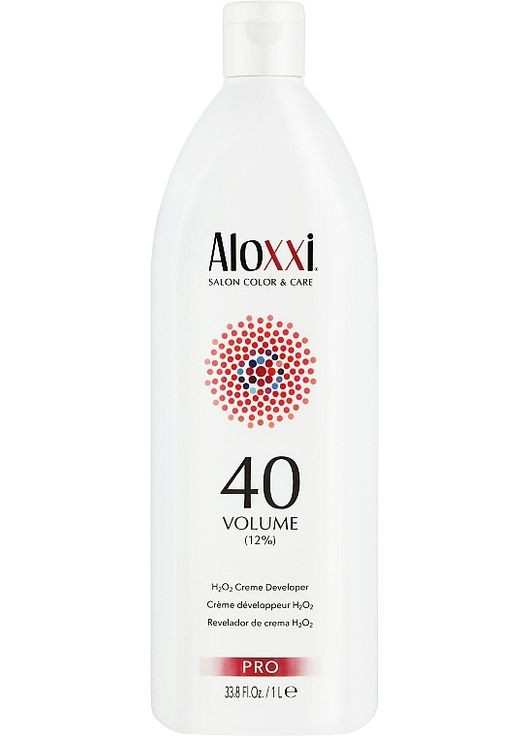 Крем-окислювач для волосся, 12% 40Volume Creme Developer * 1000ml (1378559-16192353) Aloxxi (368899017)