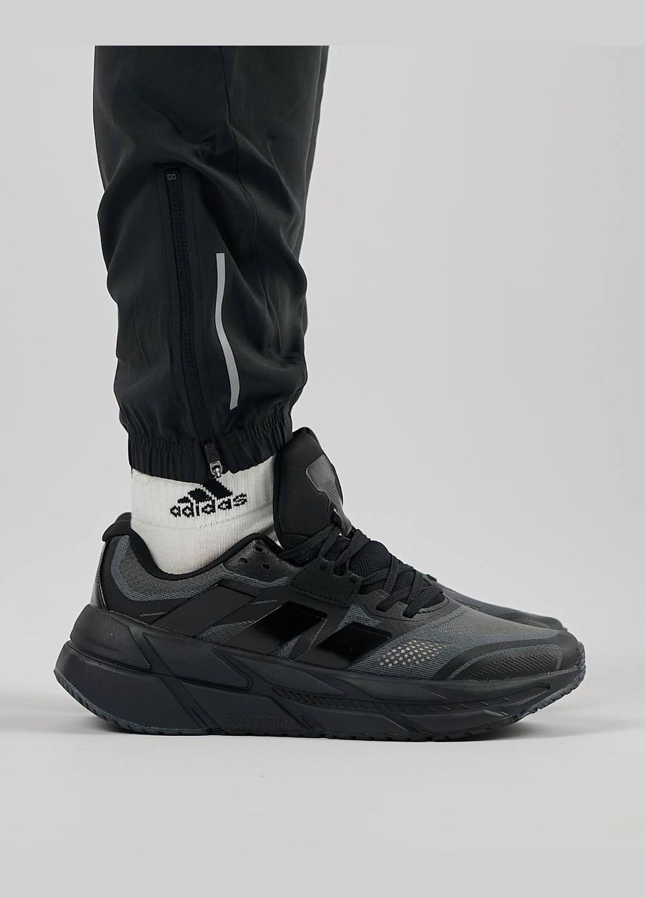 Черные летние кроссовки мужские adidas gray black No Brand ADISTAR 2.0