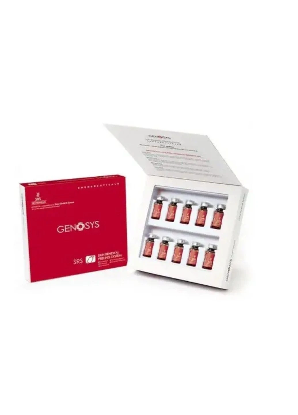 Пилинг для борьбы с возрастными изменениями кожи лица SKIN RENEWAL PEELING SYSTEM (SRS)10x2мл Genosys (341677988)