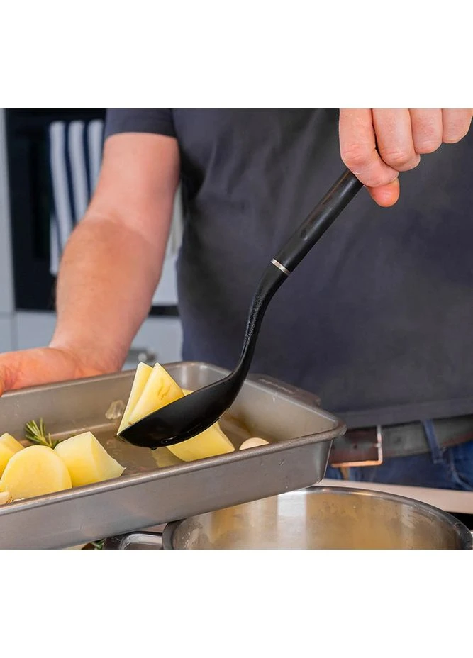 Ложка для сервірування з прорізами Classic KHH004OHOBEG 34 см чорна KitchenAid (381723380)
