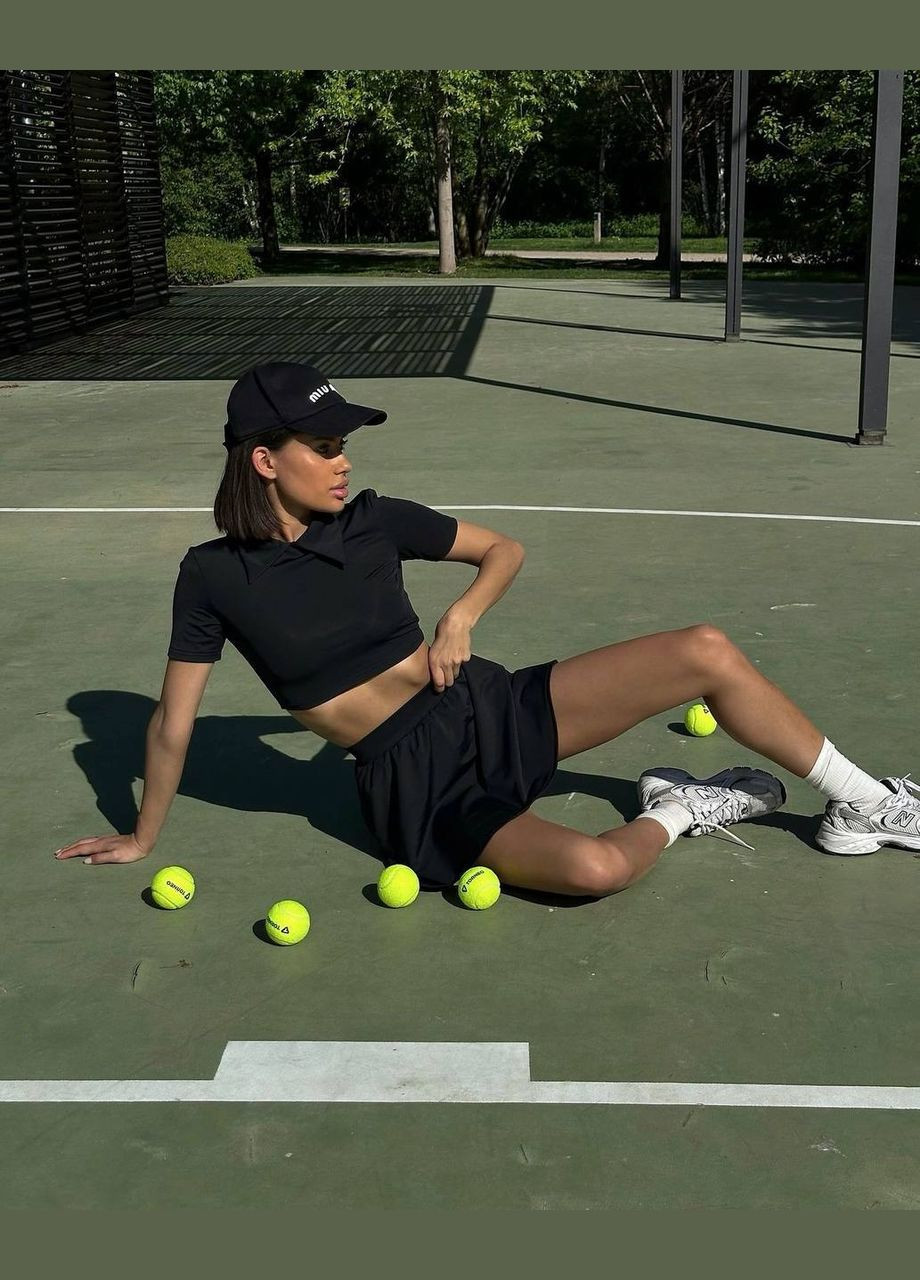 Женский черный костюм No Brand (342098160)