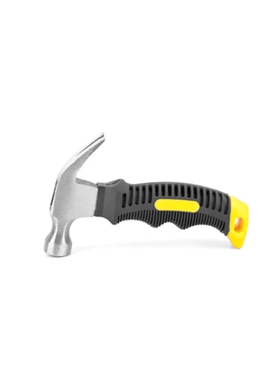Молоток з гвоздодером 155 мм, прогумована ручка, Black/Yellow (FM-MM+G/155-BY) Voltronic (399032121)