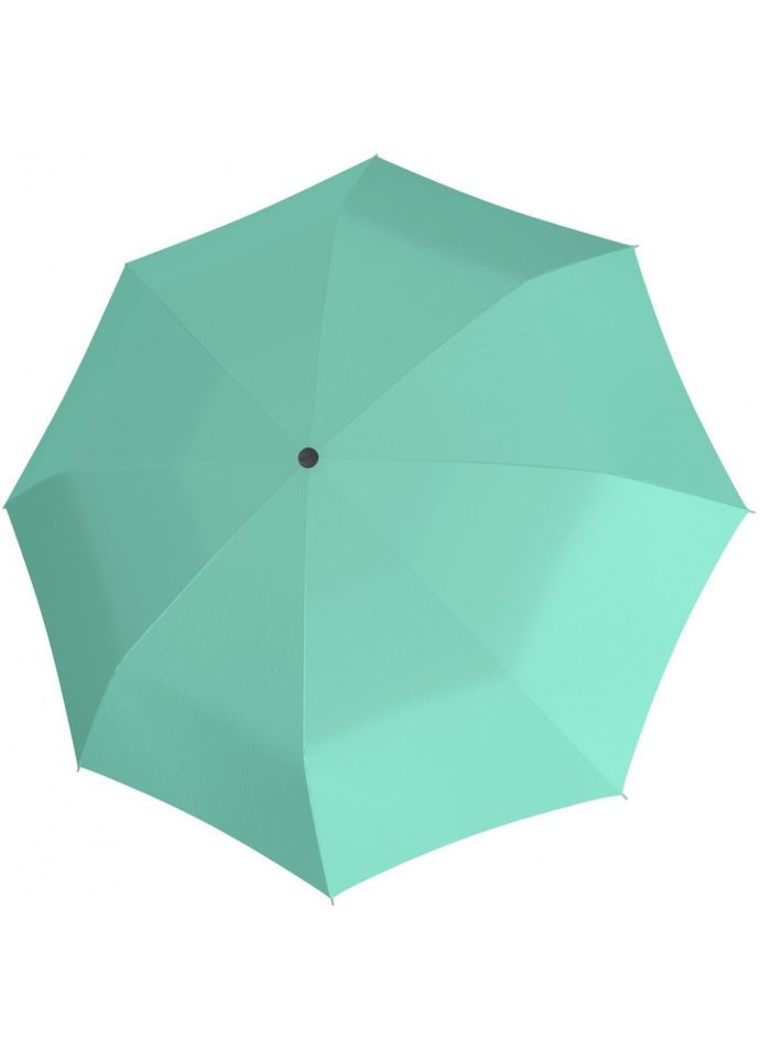 Бирюзовый зонт складной re3 duomatic mint, автоматический, 8 спиц, диаметр 106 см, вес 380 г, ветроустойчивый до 120 км/ч Knirps (392038700)