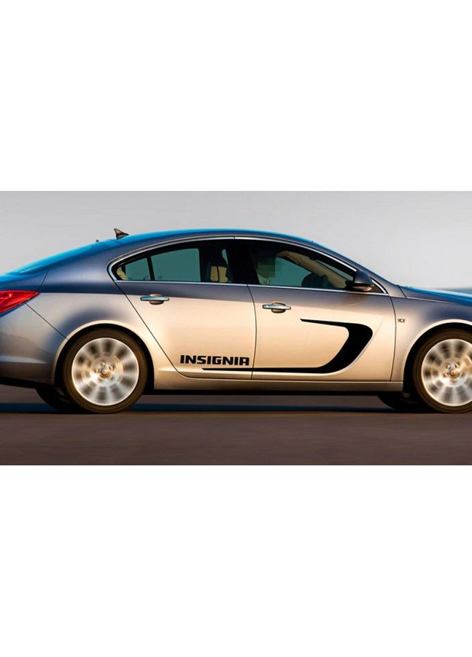 Смуги на двері авто 3D TUNING STUDIO Опель Інсігніа 1180х370х0.15мм=2штуки No Brand (362497924)