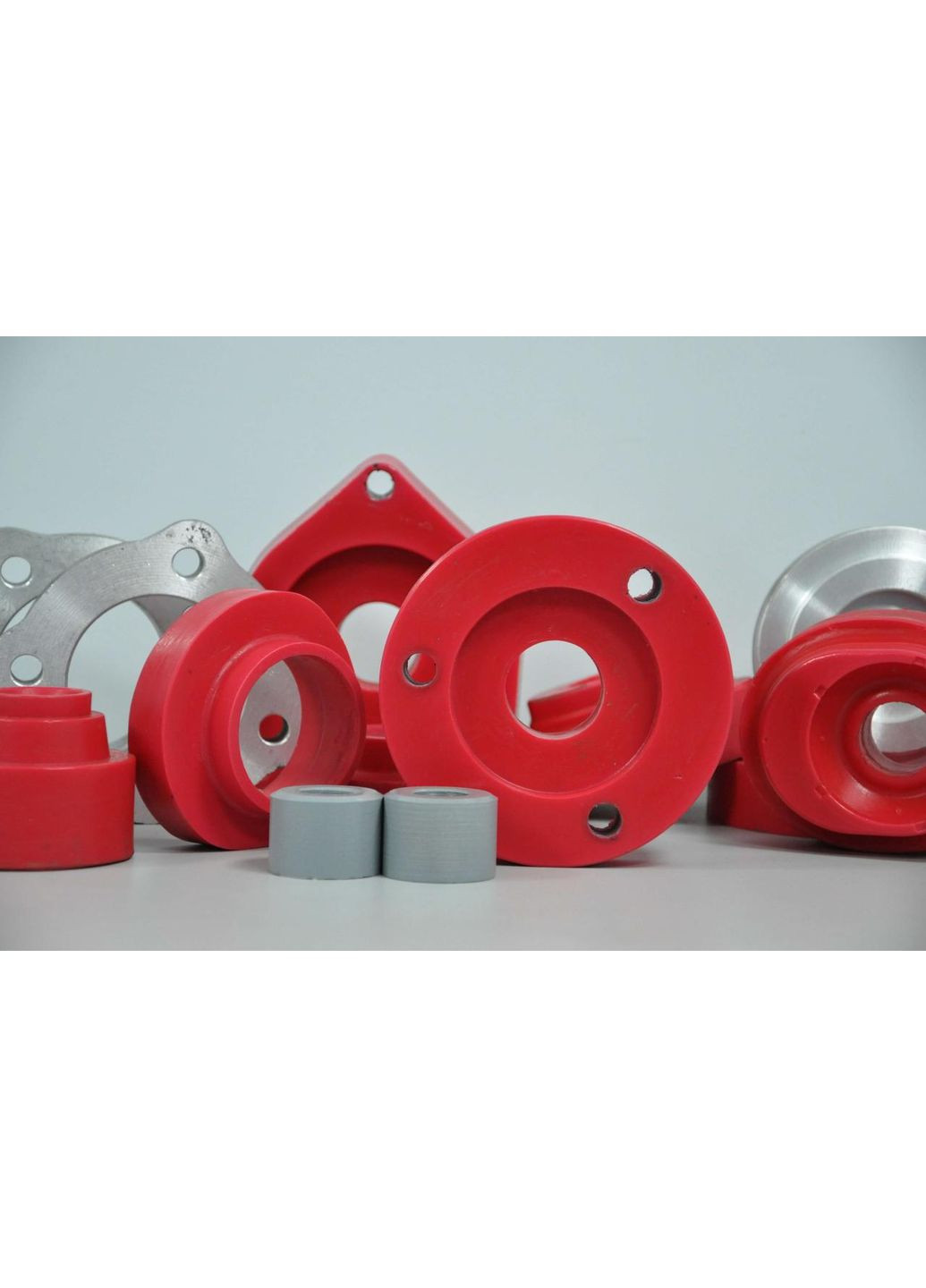 Проставки задні на верх пружини поліуретанові Jeep Grand Cherokee WK (2004–2010) 50 мм PolyFab (371261265)