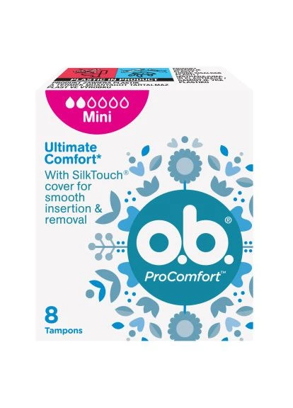 Тампоны o.b. ProComfort Mini 8 шт. (3574660142303/3574661331133) O.B. (400753251)