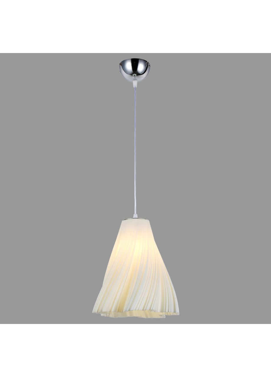 Підвісний світильник 3Д плафон 24см (99-1003-1 3D WH) No Brand (370070015)