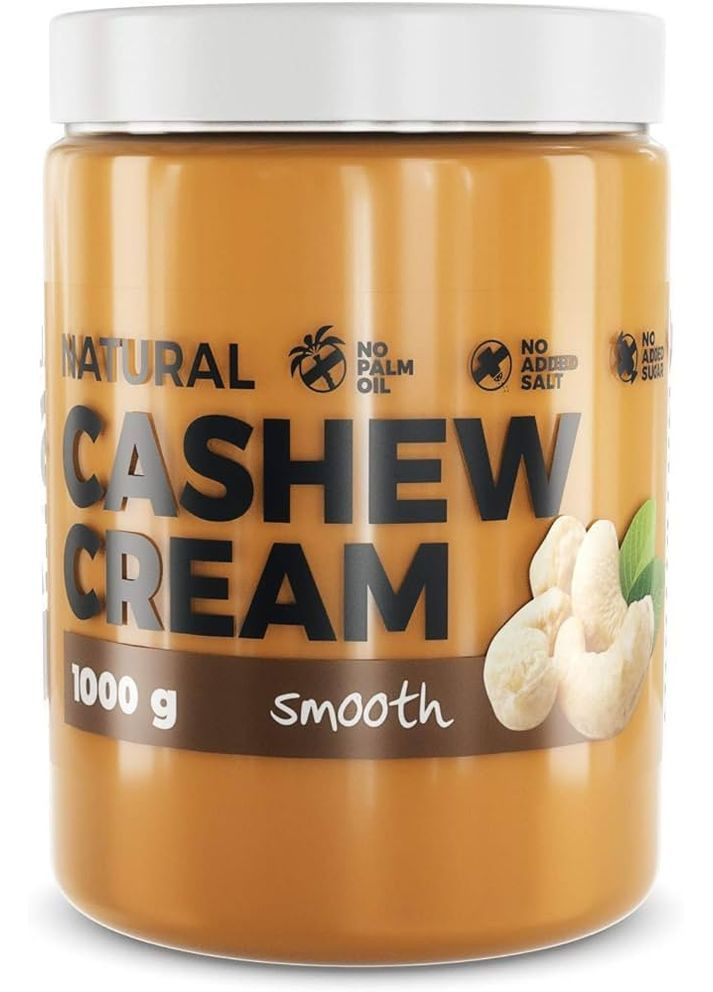 Паста кешью Cashew Butter Smooth 100% Natural 1000 g 7 Nutrition (285120005)
