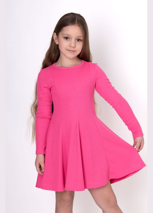 Розовое платье для девочки Mevis (289727652)