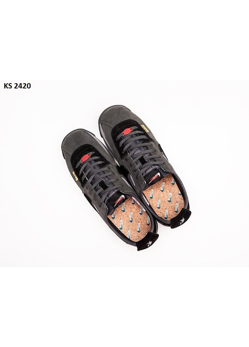 КРОССОВКИ ЖЕНСКИЕ NIKE CORTEZ X UNION GRAY НАЙК КОРТЕЗ No Brand серые демисезоны (367177437)