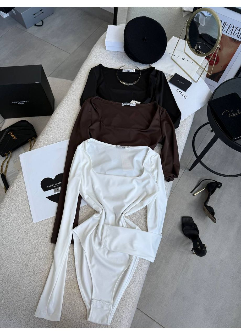 Боди квадратный вырез микродайвинг No Brand С832/833-692/1 (369932602)