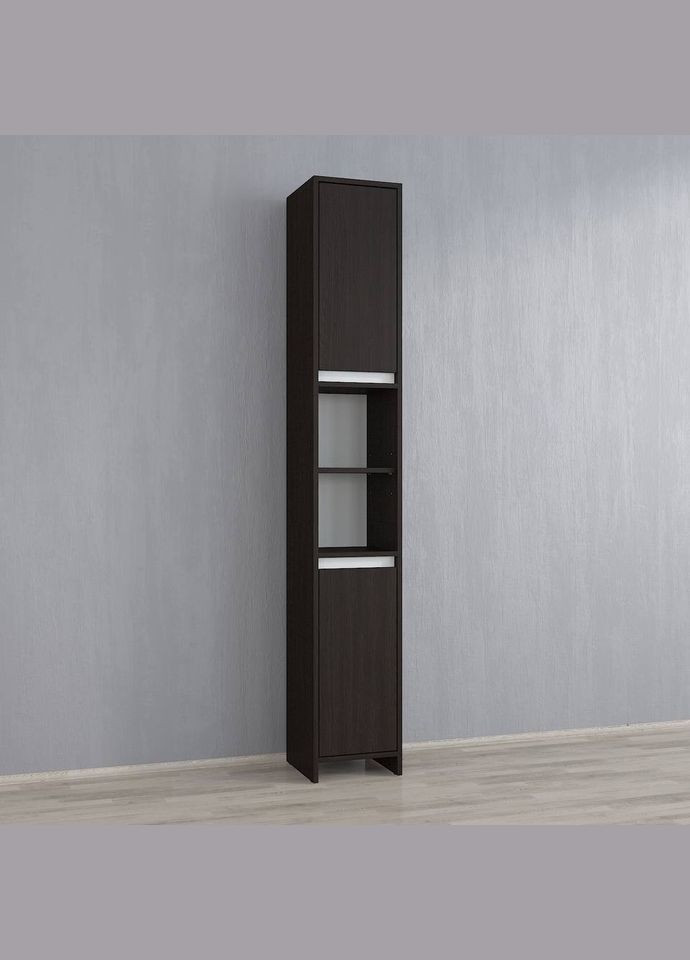 Підлоговий пенал з полицями, з фасадами без ручок G00118 VAYS (372656111)