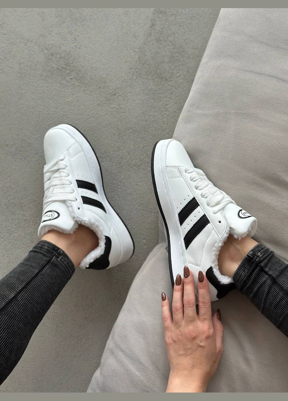 Кроссовки Vakko чёрно-белые зима (315697632)