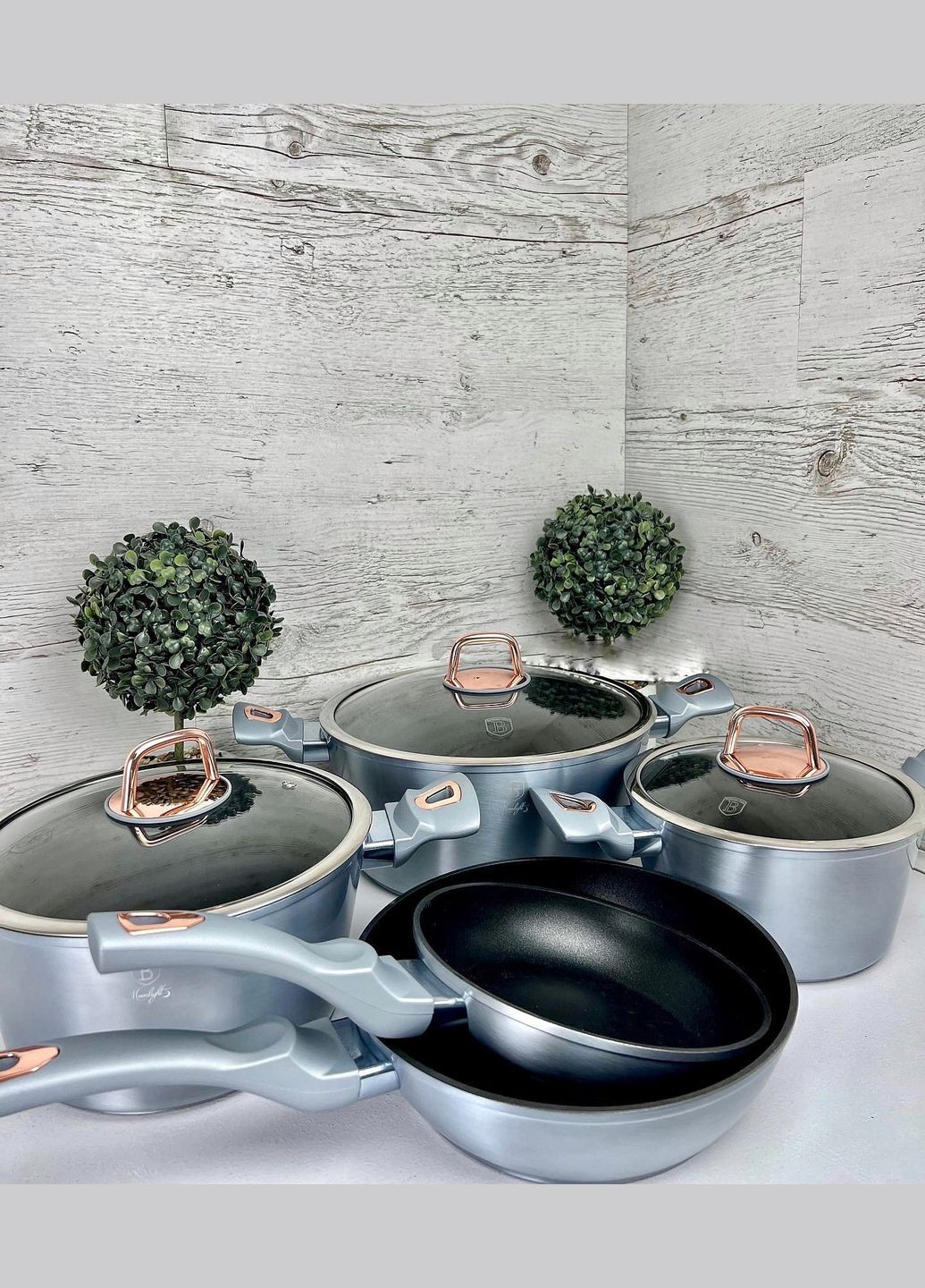 Набор посуды 10 предметов Moonlight Edition BH-6020 Berlinger Haus (334258220)