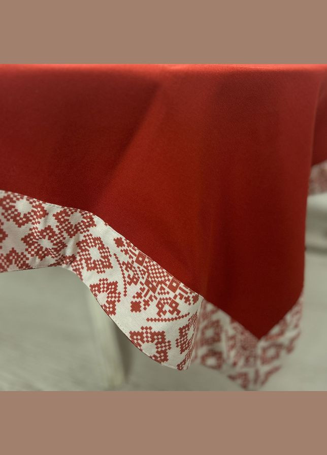 Скатертина Код Незламанової Нації 140х180 см біло-червона (94204513) SoundSleep (316632874)