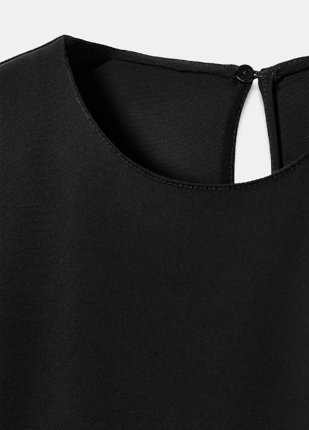 Чорна сукня Zara однотонна