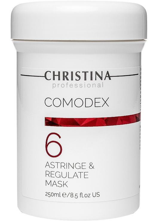 Утягивающая и регулирующая маска Comodex Astringe&Regulate Mask 250ml (371795-1641) Christina (368656492)