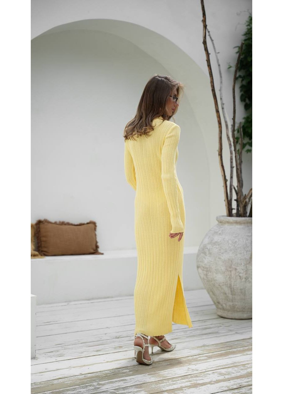 Жовтий повсякденний сукня жіноча Україна однотонна
