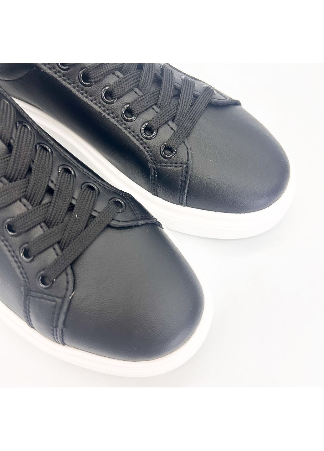 Черные кеды (р) экокожа 0-1-1-e-1017-1-3 Lifexpert