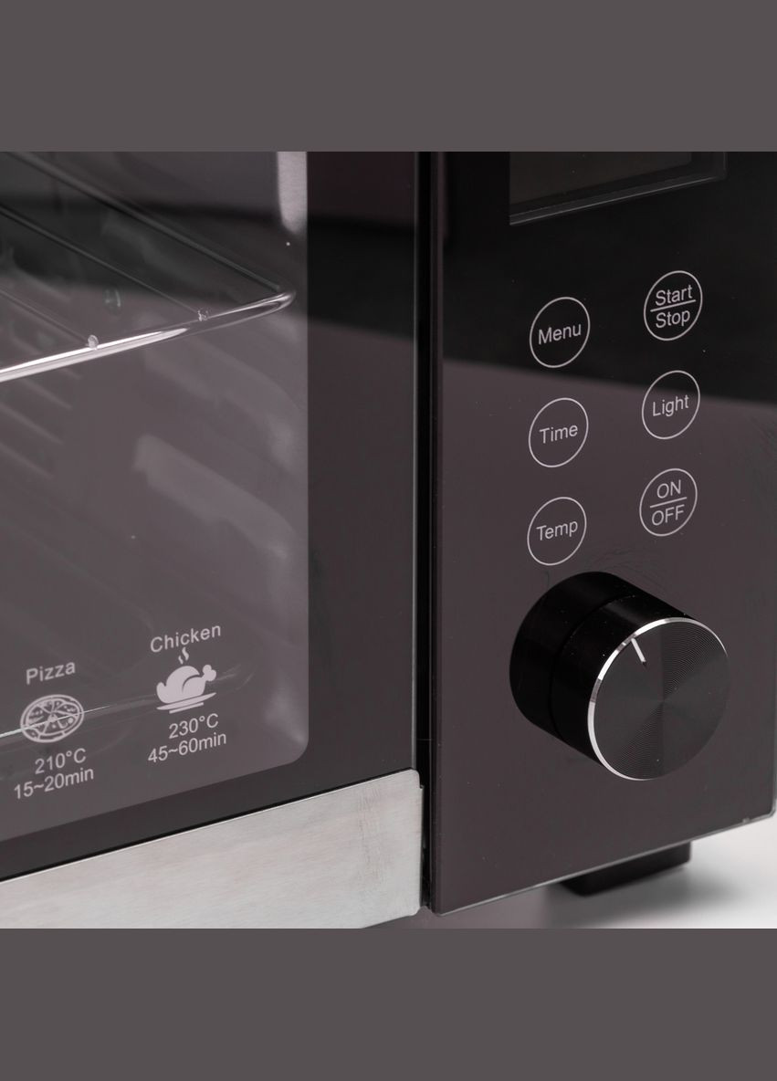 Духовка электрическая настольная SK-10011 объемом 50 литров с таймером, черный. Sokany (324071438)