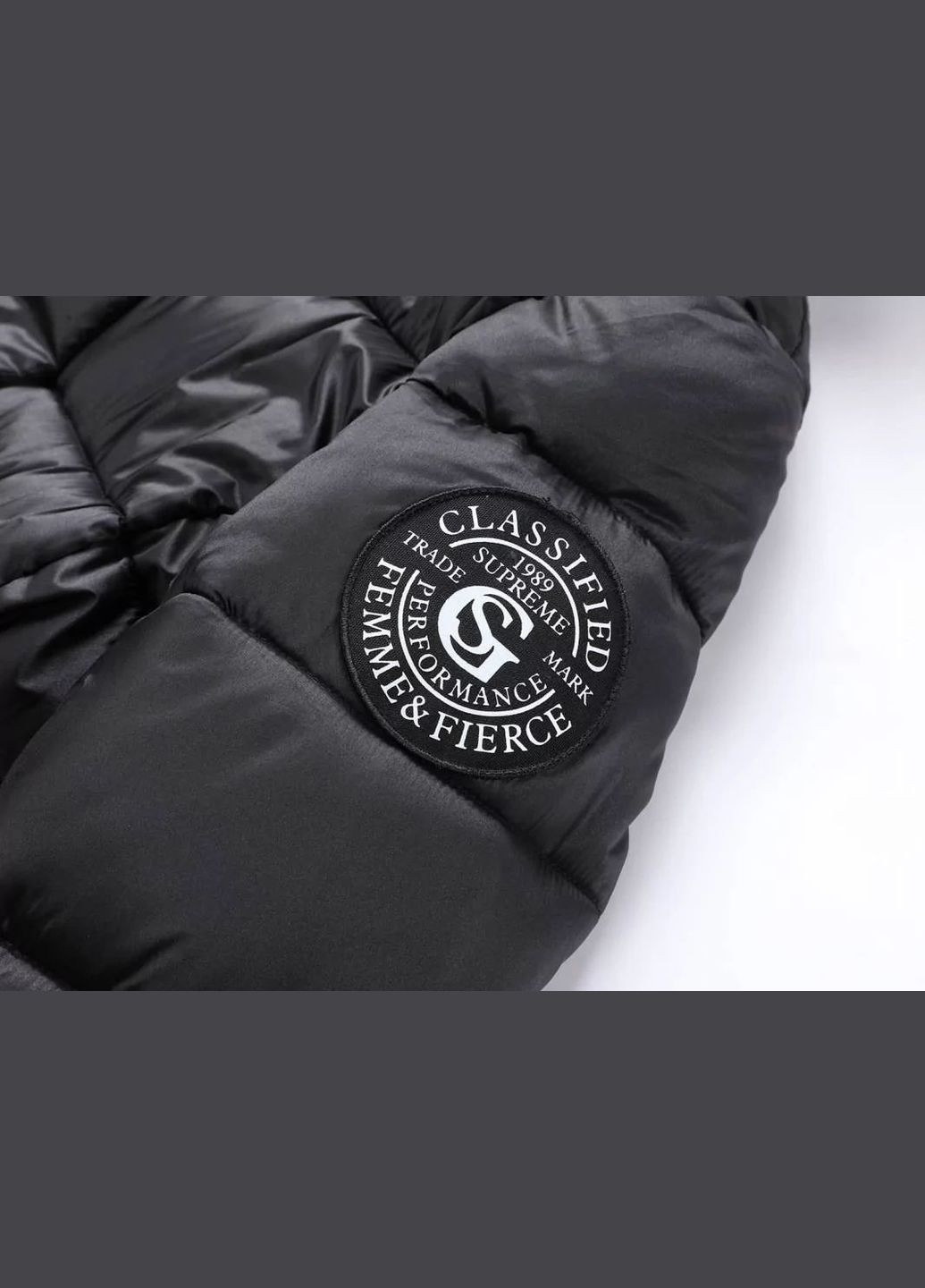 Чорна куртка зима,чорний, Glo-Story