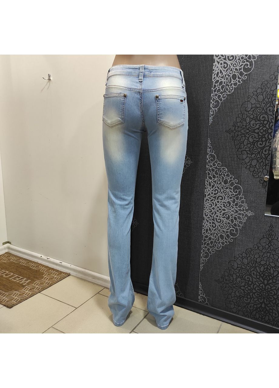 Жіночі голубі джинси низькі Туреччина Gucci (350349507)