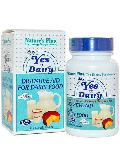 Лактаза, 50 таблеток Nature's Plus (364311269)