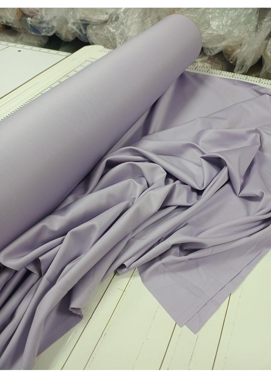 Постельное белье Светло-лавандовый(3220), сатин PREMIUM Евро размер, наволочки 50/70 No Brand (364219365)