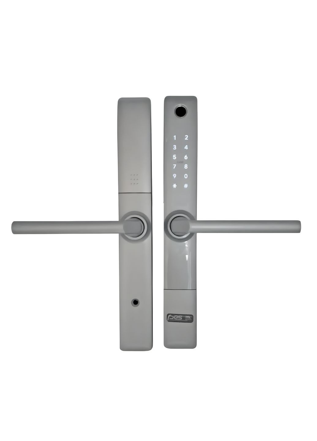 Автономный умный замок на дверь Bigl silver PES (347324821)