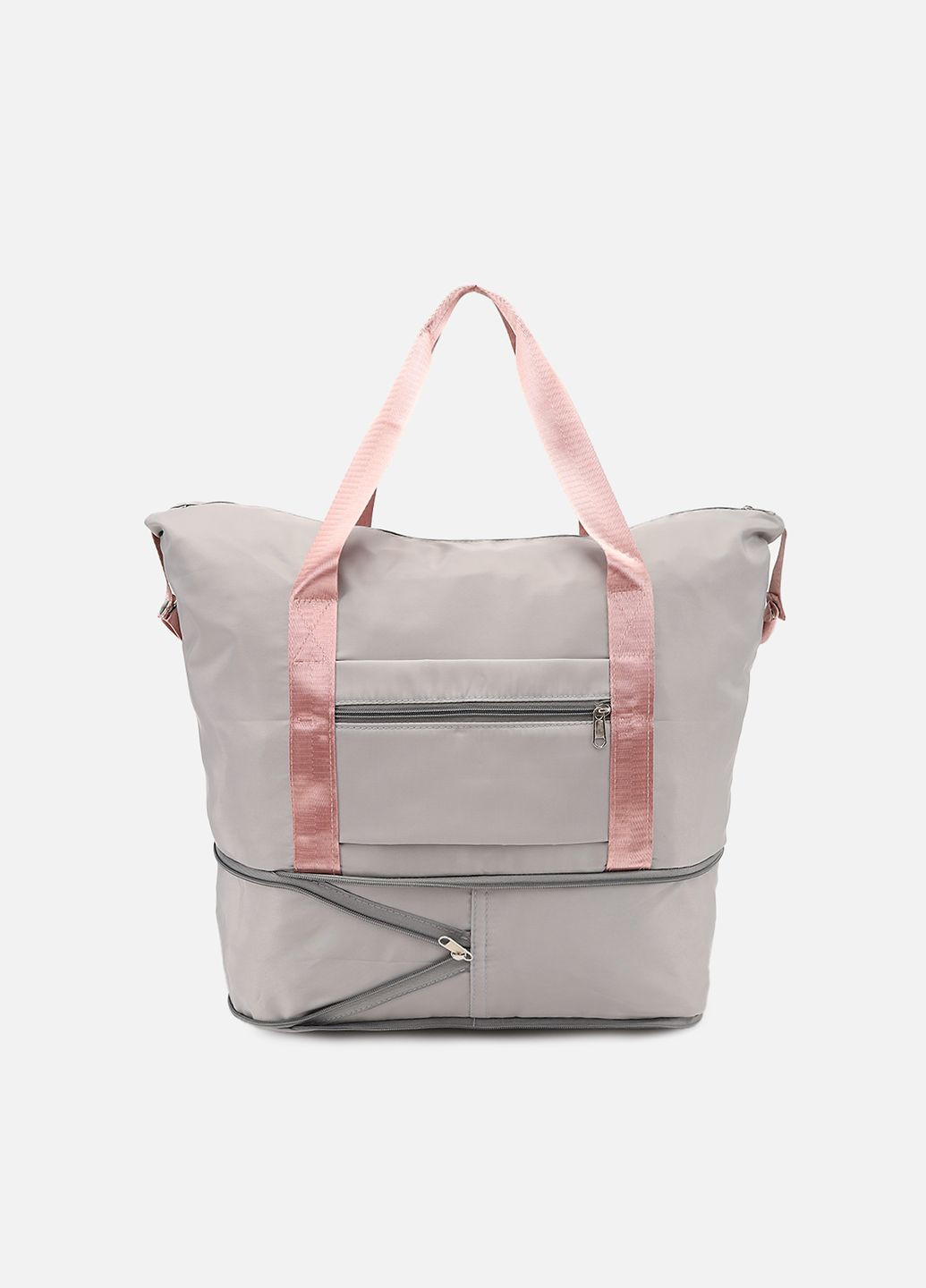 Сумка спортивная женская цвет серый ЦБ-00280815 No Brand (342716315)