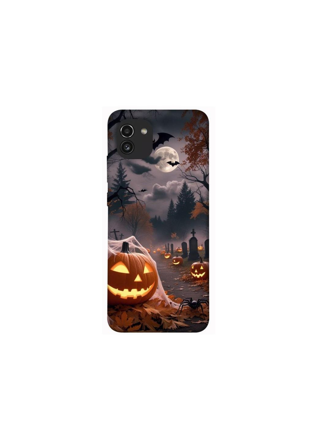 Чехол на Samsung Galaxy A03 Halloween Frontalka (364314954)