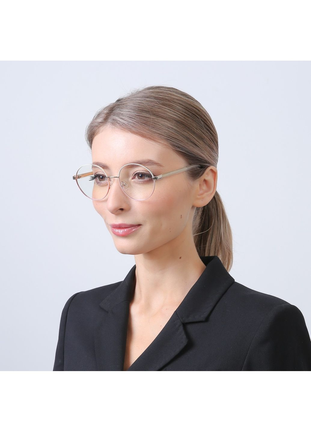 Окуляри для комп'ютера BLUE BLOCKER Тішейди жіночі LuckyLOOK 713-376 (322789942)