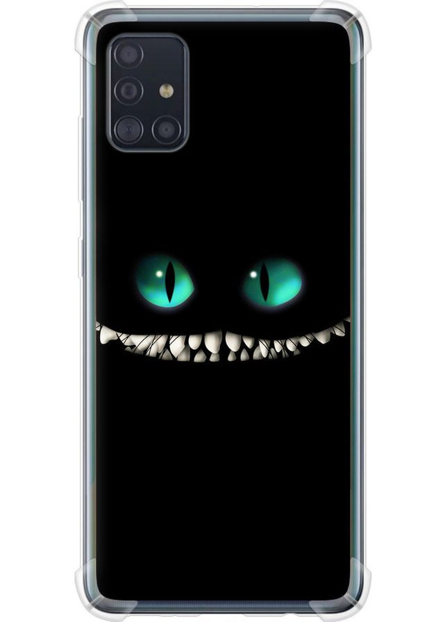 Силикон с усиленными углами чехол 'Чеширский кот' для Endorphone Samsung Galaxy A51 2020 A515F (308367647)